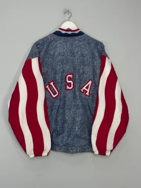 1994 USA TRACK JACKET (M) ADIDAS