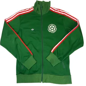 2005 Green, Red & White Adidas Mexico 'Copa Del Mundo' Track Jacket Medium