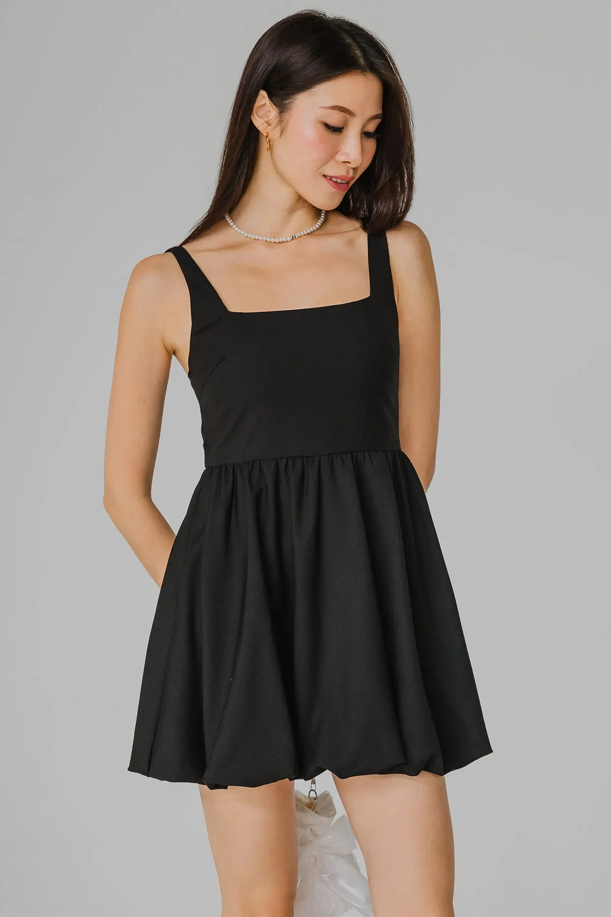 24:7 Romper Dress (Black)