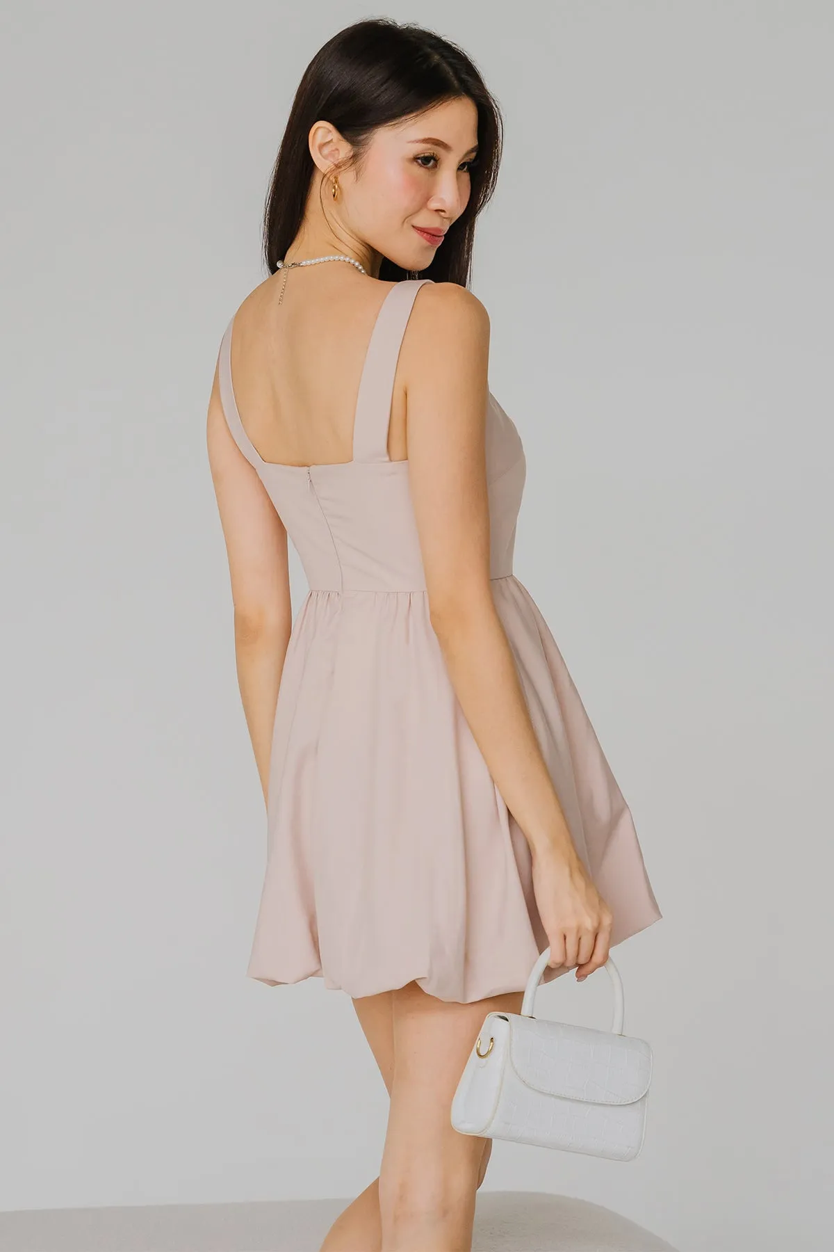 24:7 Romper Dress (Rose Quartz)