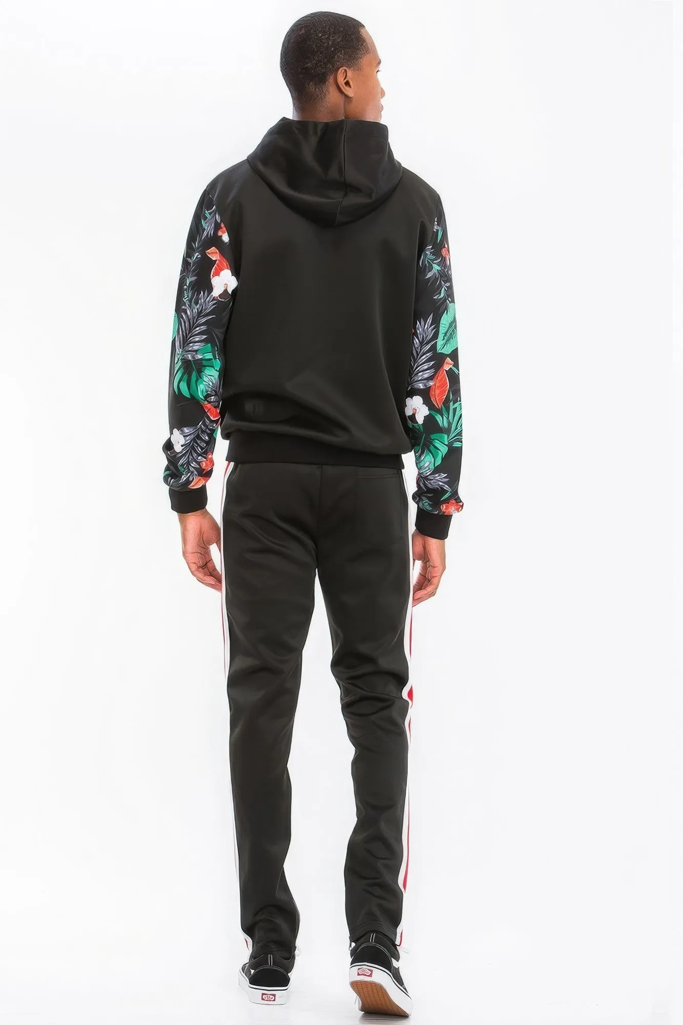 3 Bars Tropical Polyester Tracksuit