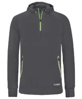 360PA Zip Neck Hooded Sweatshirt