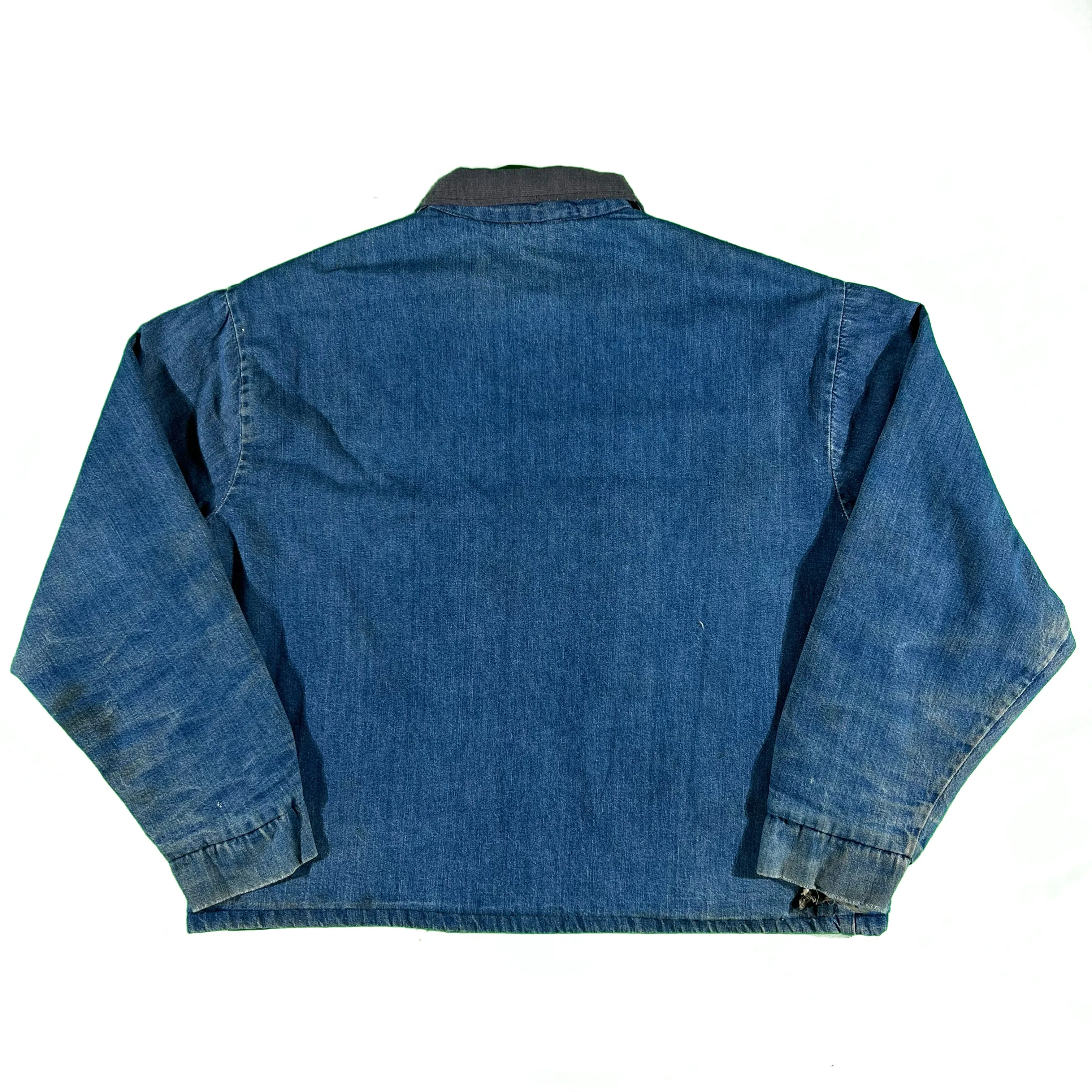 70s Big Mac Zip Up Denim Jacket- XXL