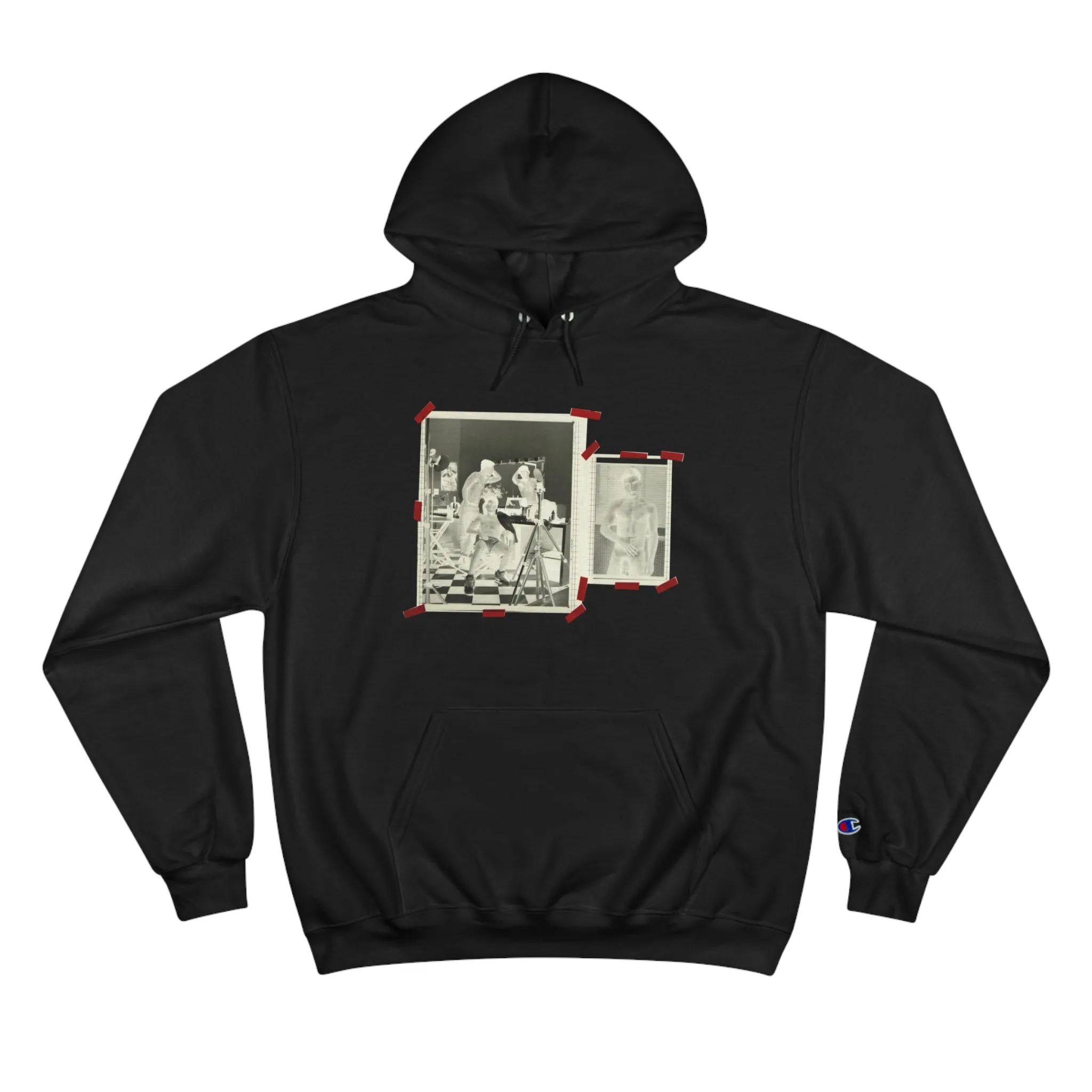 90S VINTAGE GAY PORN TRANSPARENCY HOODIE #2