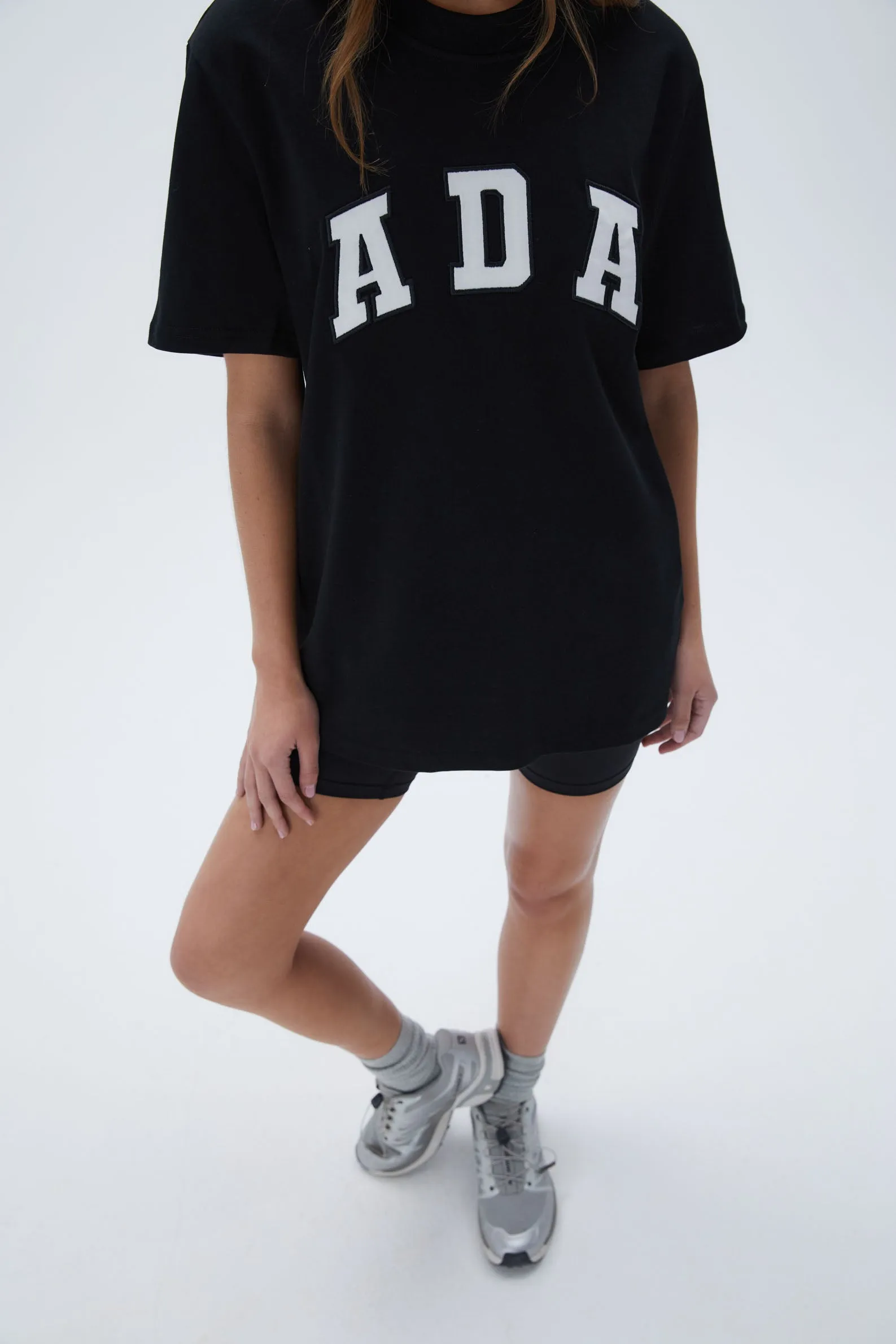 ADA Short Sleeve Oversized T-shirt - Black