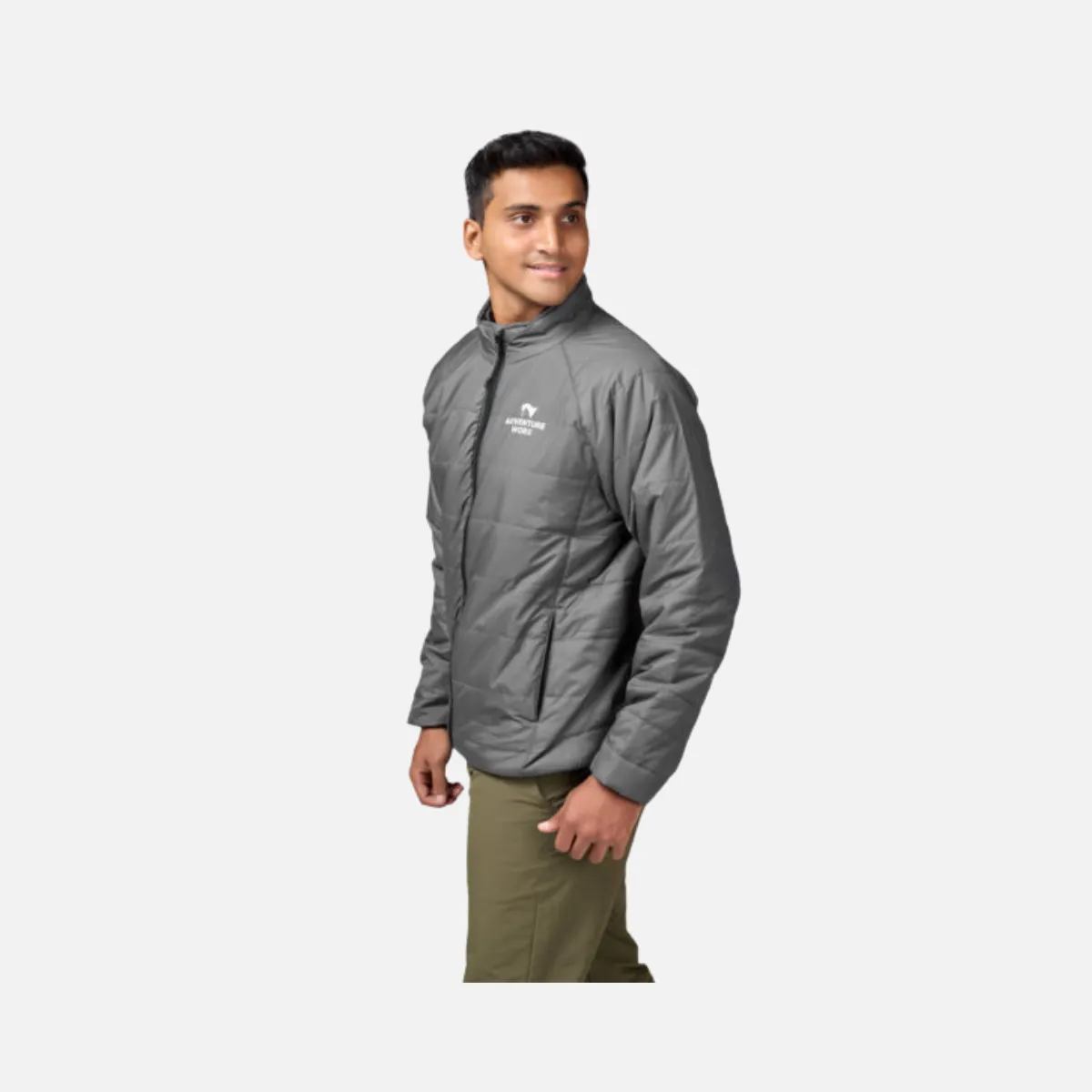 Adventure Worx Lumi Quilt-Lite Camping Men's Jacket -Grey