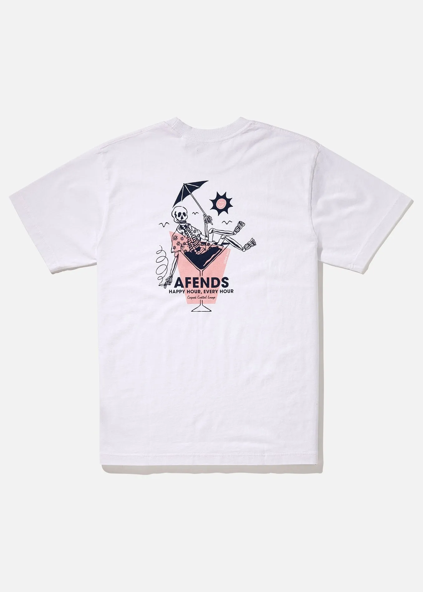 Afends Mens Happy Hour - Retro Fit Tee