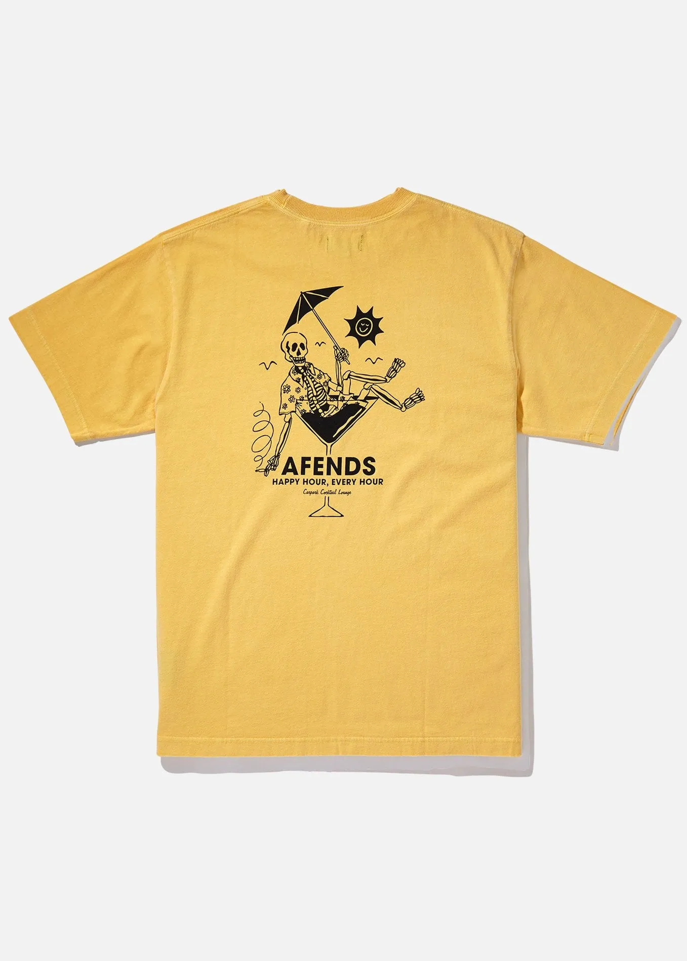 Afends Mens Happy Hour - Retro Fit Tee