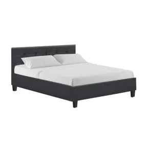 Agnes Queen Bed Frame Charcoal