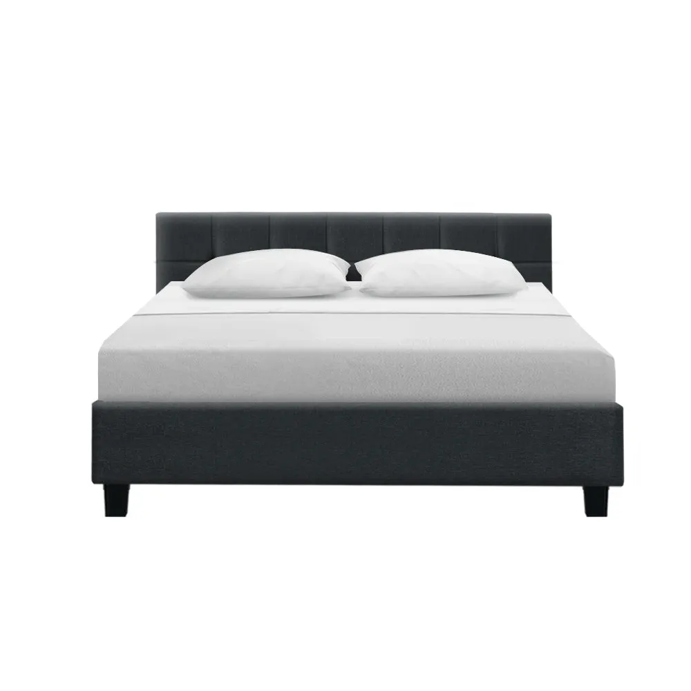 Agnes Queen Bed Frame Charcoal