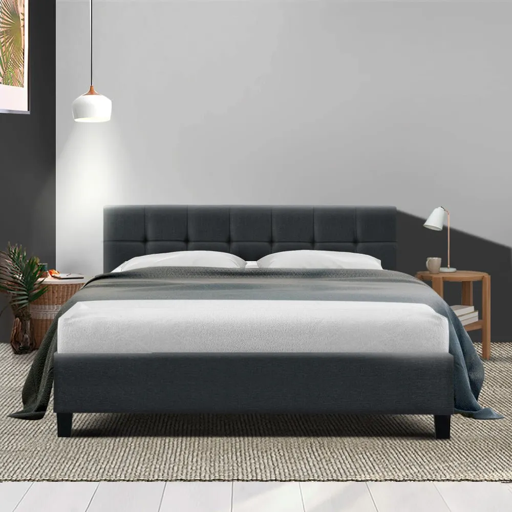 Agnes Queen Bed Frame Charcoal