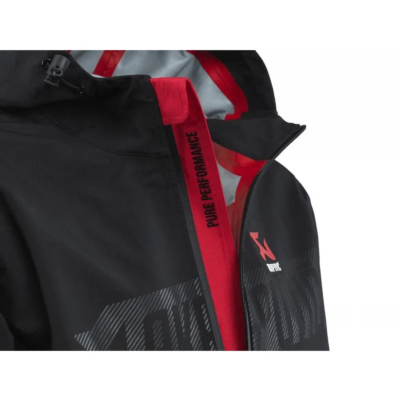 AKRAPOVIC 802070 Rain Jacket Corpo Black Men L