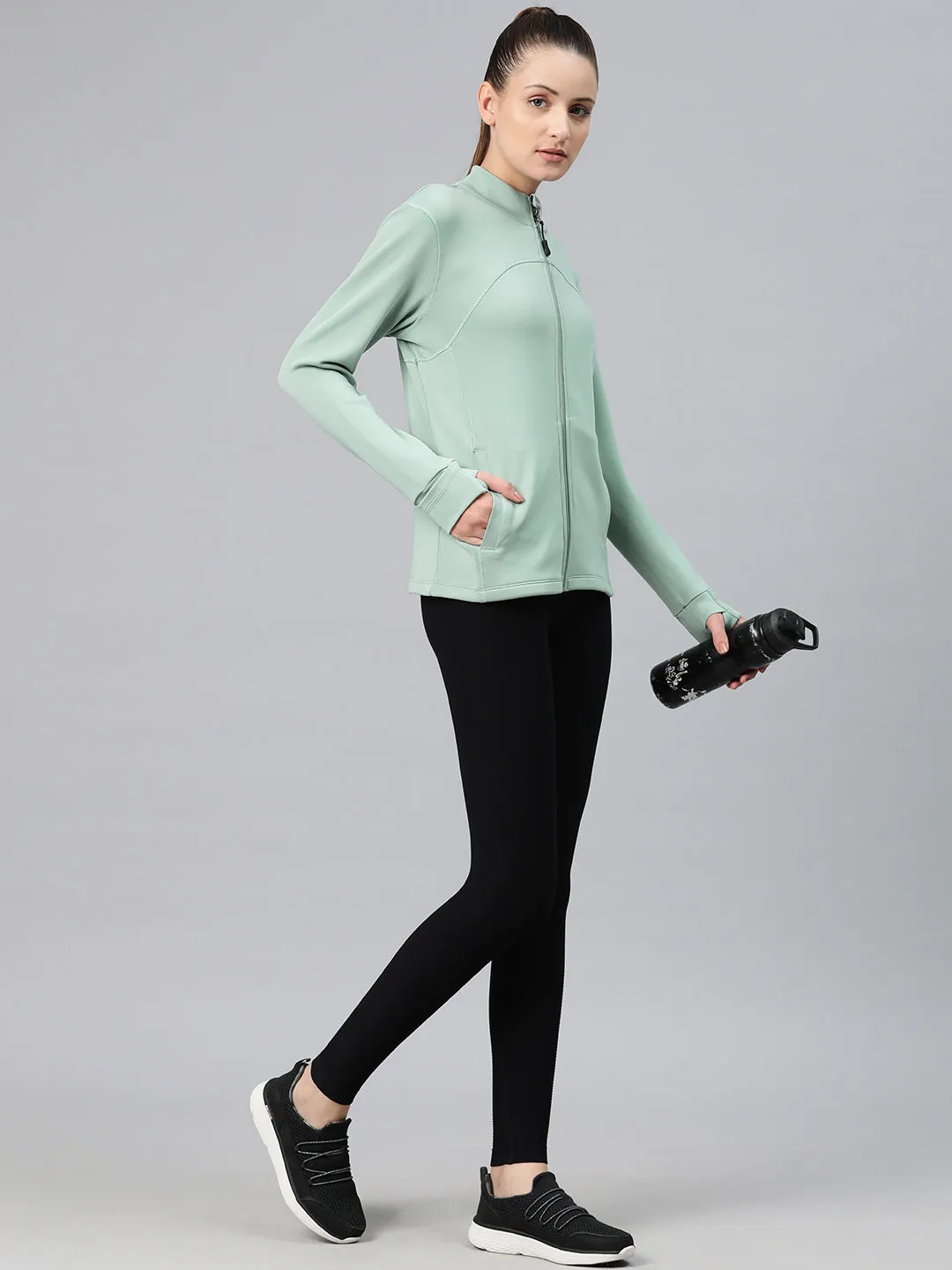 Alcis Women Energy Rush Sweatshirt with Reflective Detail