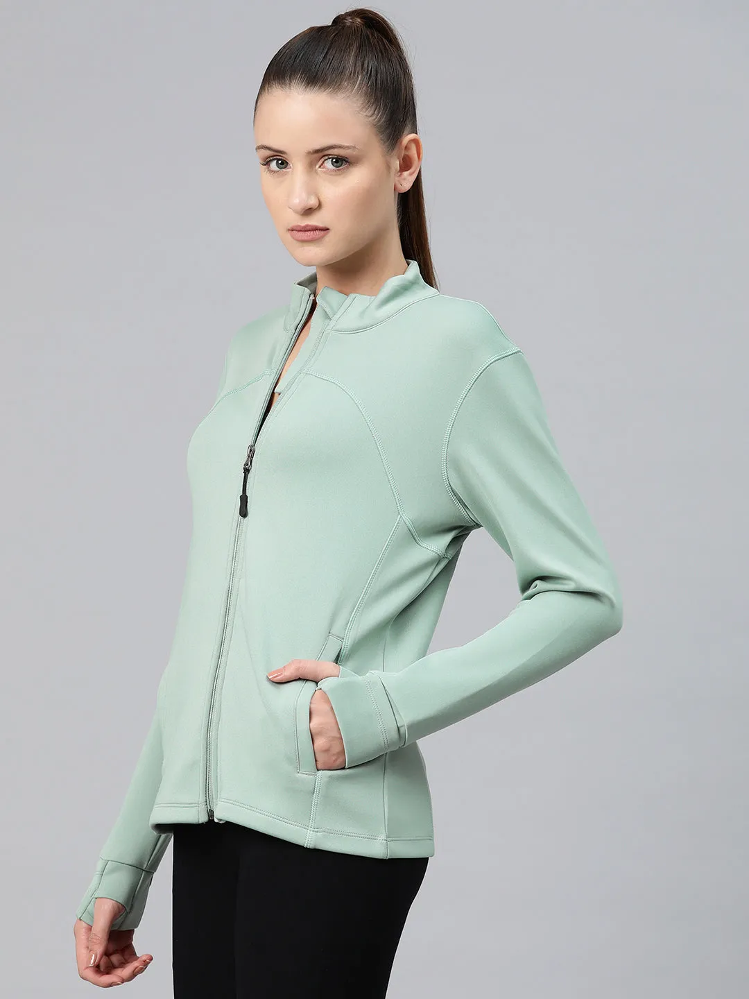 Alcis Women Energy Rush Sweatshirt with Reflective Detail