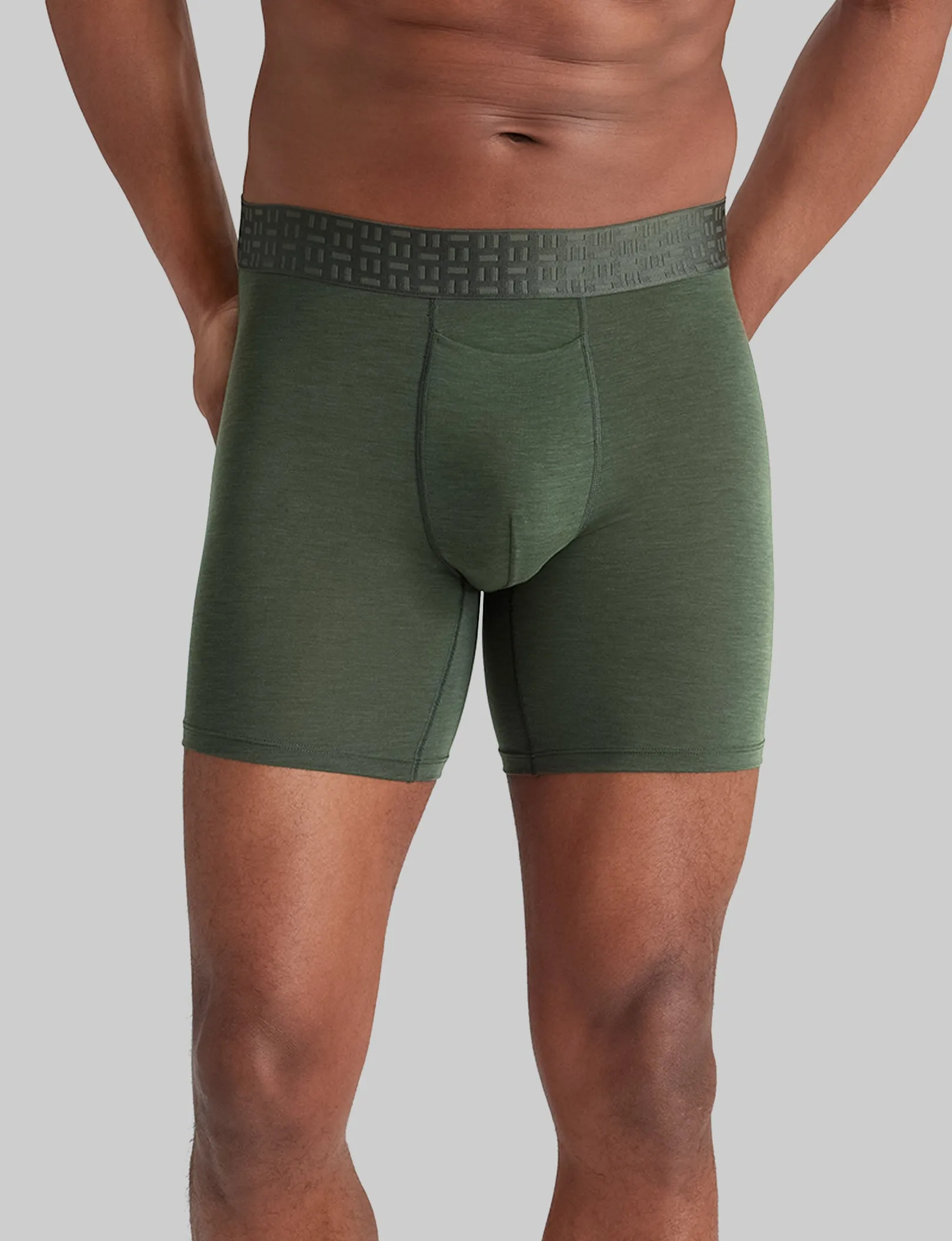 Apollo Mid-Length Boxer Brief 6"