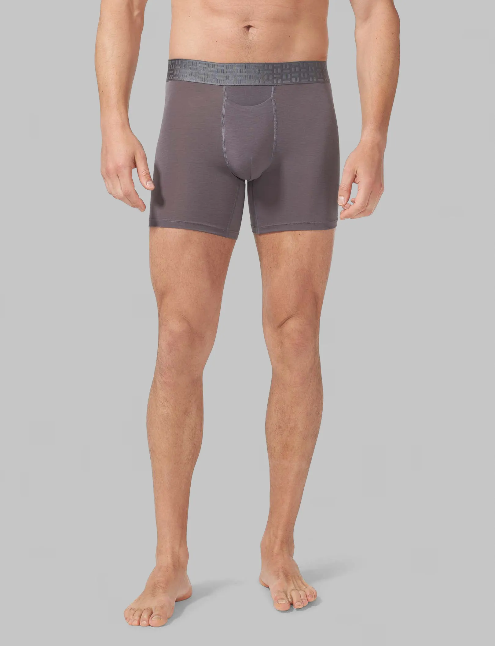 Apollo Mid-Length Boxer Brief 6"