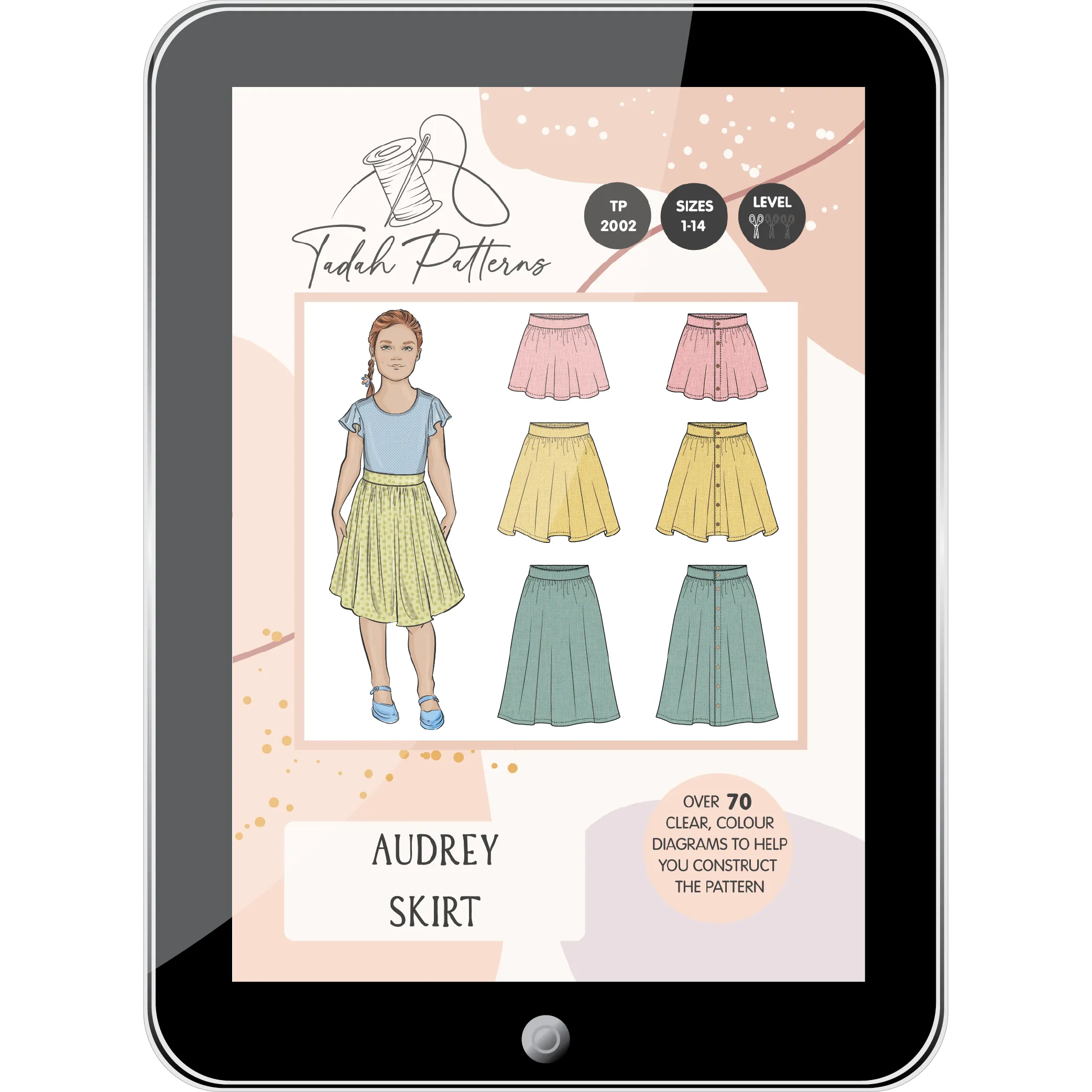 Audrey Skirt Sewing Pattern