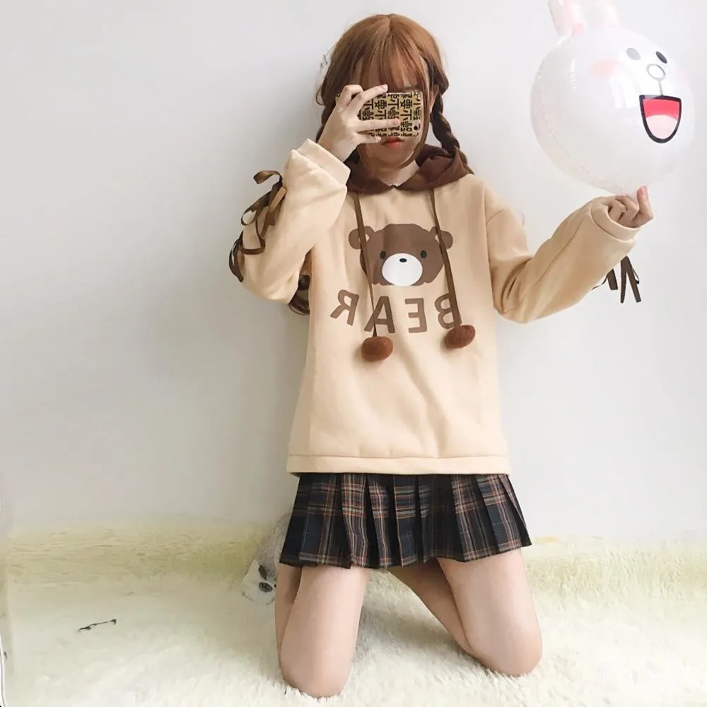 Baby Bear Corset Hoodie