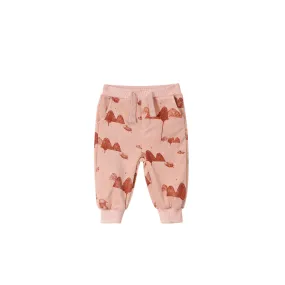 Baby Terry Joggers - Peach