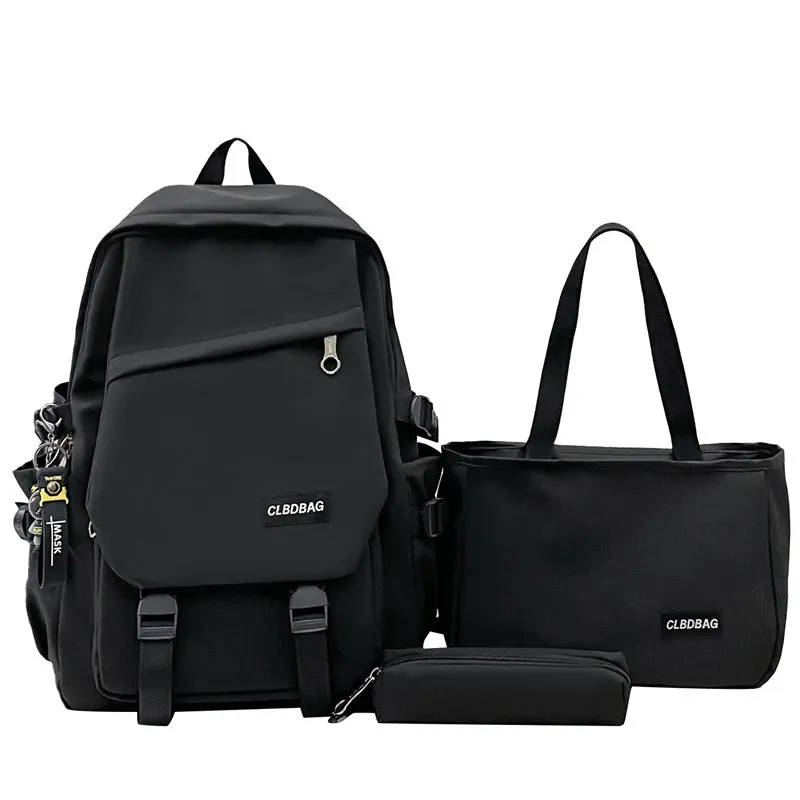 Backpack Men's Backpack Boys Middle School Students High School and College Student Computer Large Capacity Female Travel Bag Men