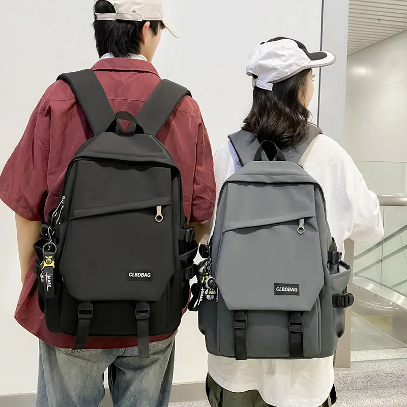 Backpack Men's Backpack Boys Middle School Students High School and College Student Computer Large Capacity Female Travel Bag Men