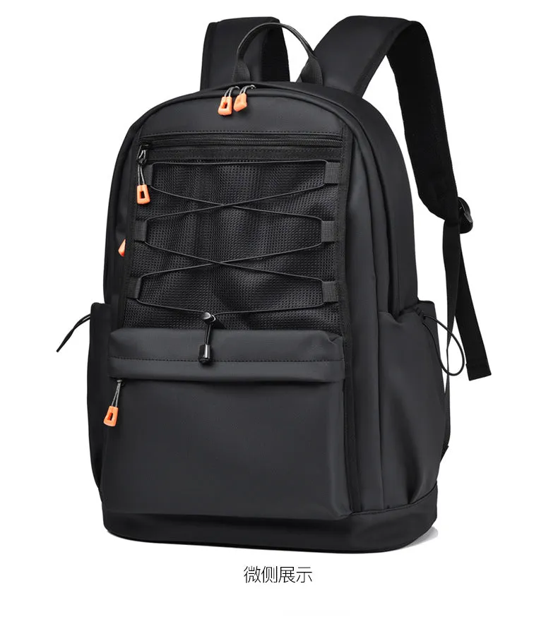 Backpack Men's Fashion Large Capacity Schoolbag Travel Bag Men's Computer Business Casual Backpack One Piece Dropshipping