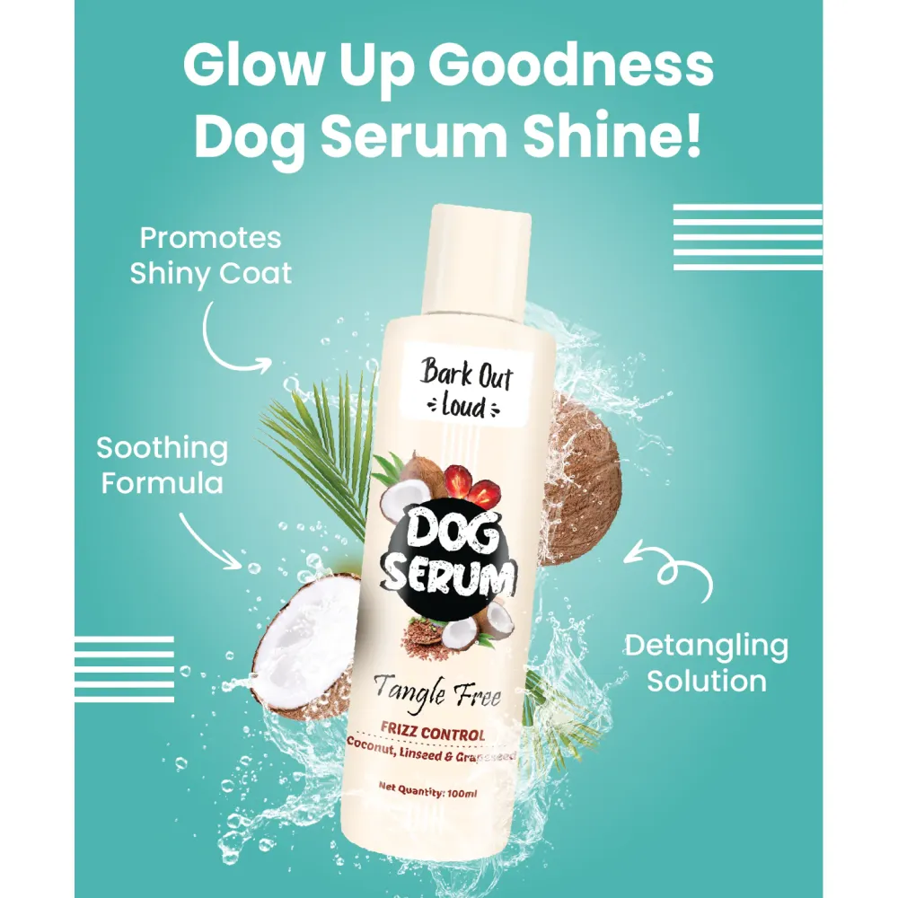 Bark Out Loud Tangle Free Serum for Dogs