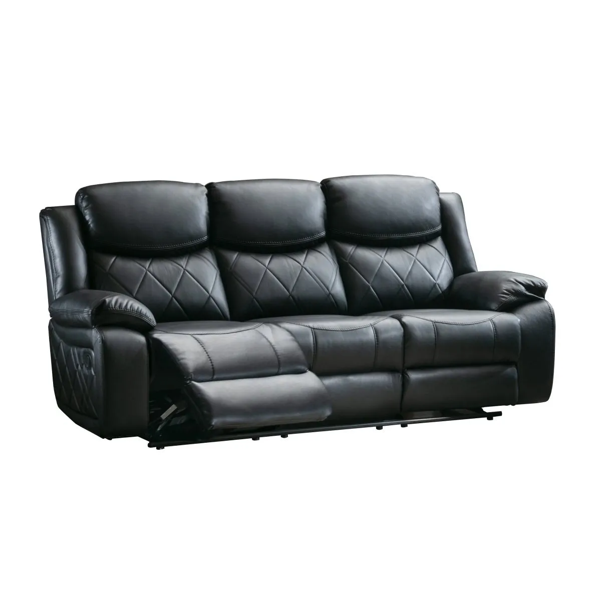 Bartholomew Black Reclining Set