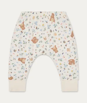 Bear Print Joggers - Honey Bear Print