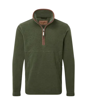 Berkeley Quarter Zip Fleece - Cedar Green