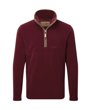 Berkeley Quarter Zip Fleece - Claret