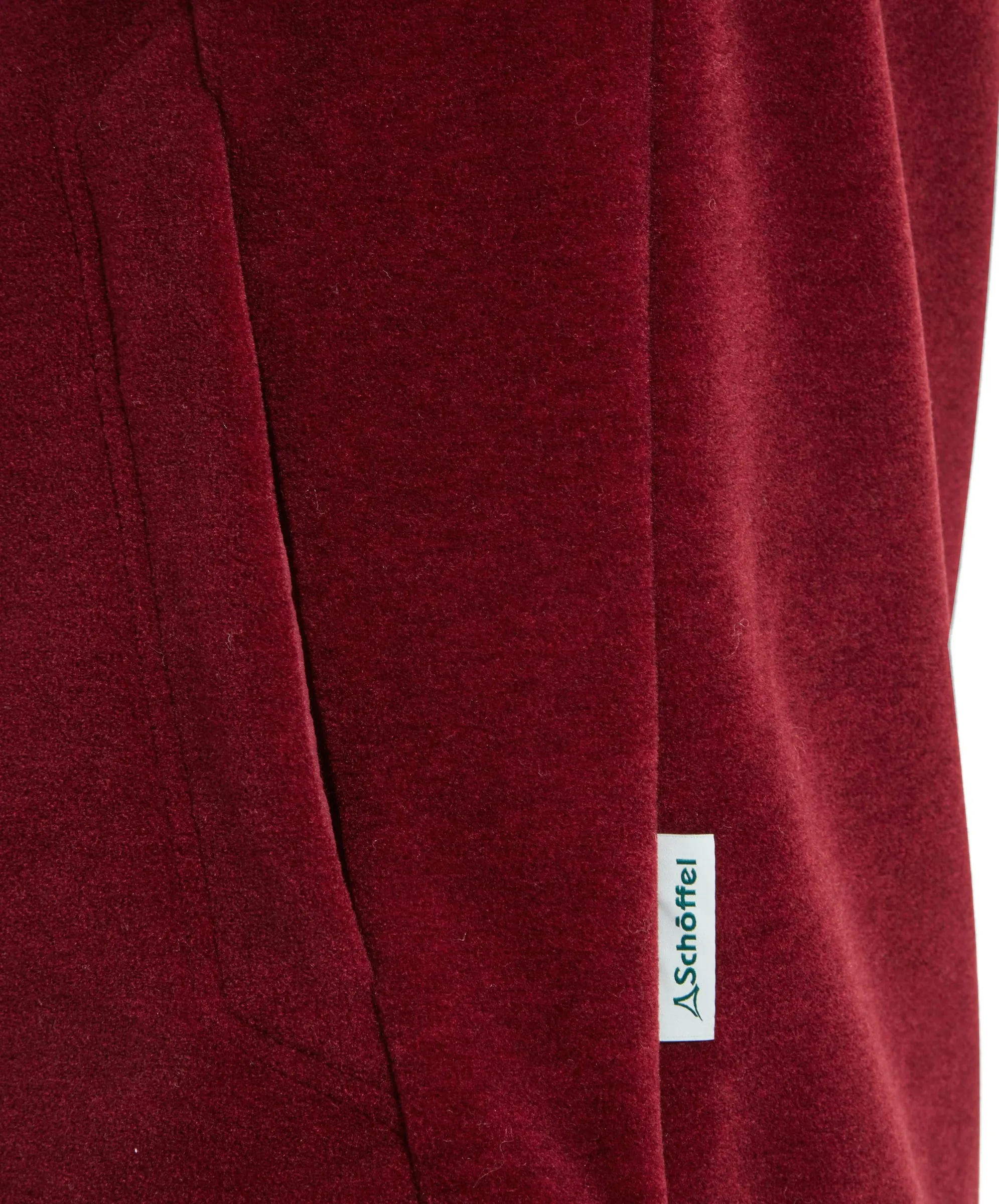 Berkeley Quarter Zip Fleece - Claret