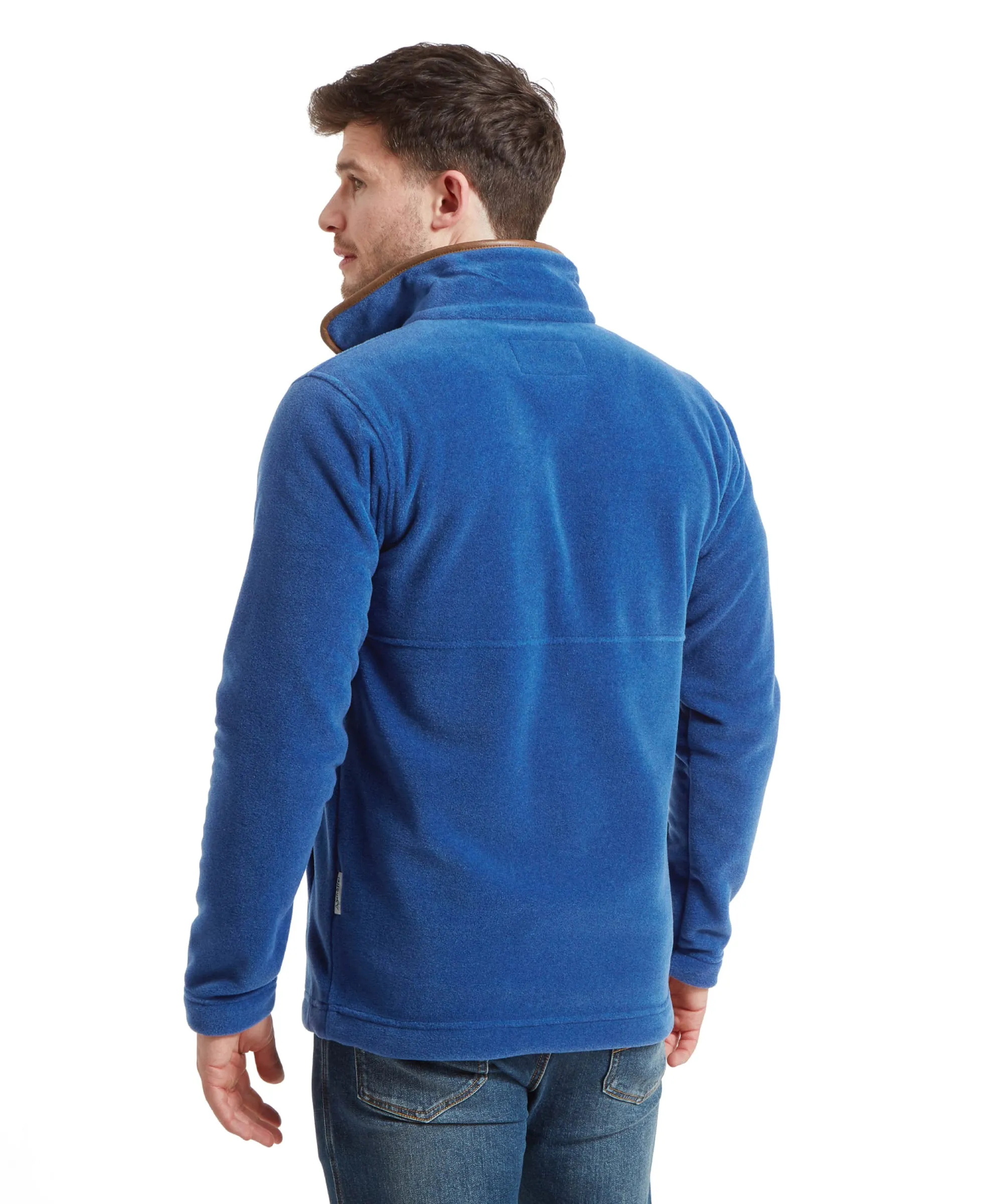 Berkeley Quarter Zip Fleece - Cobalt Blue