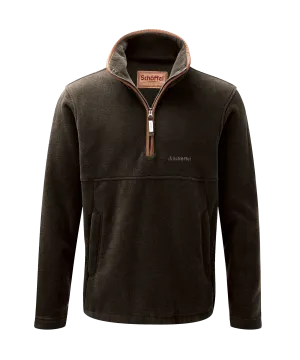 Berkeley Quarter Zip Fleece - Dark Olive