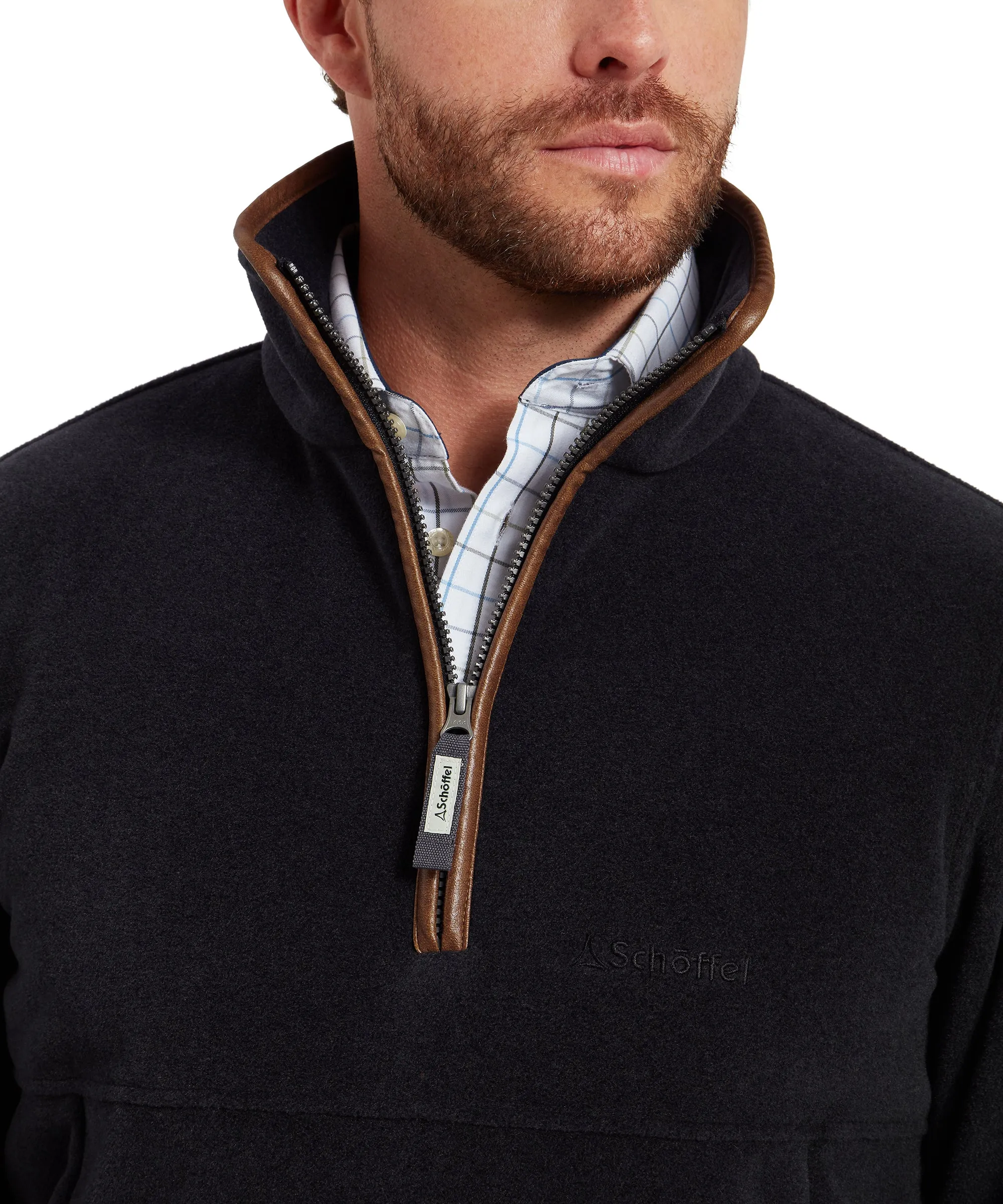 Berkeley Quarter Zip Fleece - Gunmetal