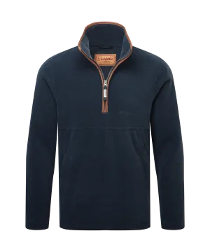 Berkeley Quarter Zip Fleece - Petrol Blue