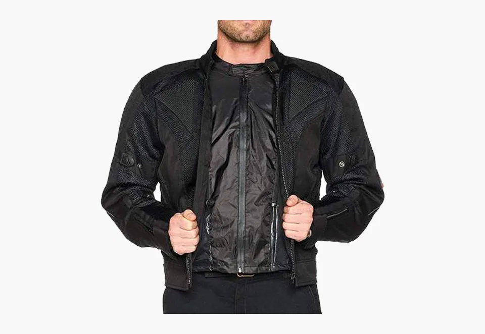 BGA Chicane Summer Mesh Jacket Black/Green