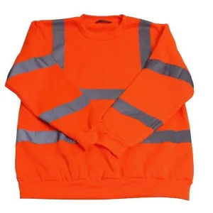 Blackrock Orange Hi Vis Sweatshirt