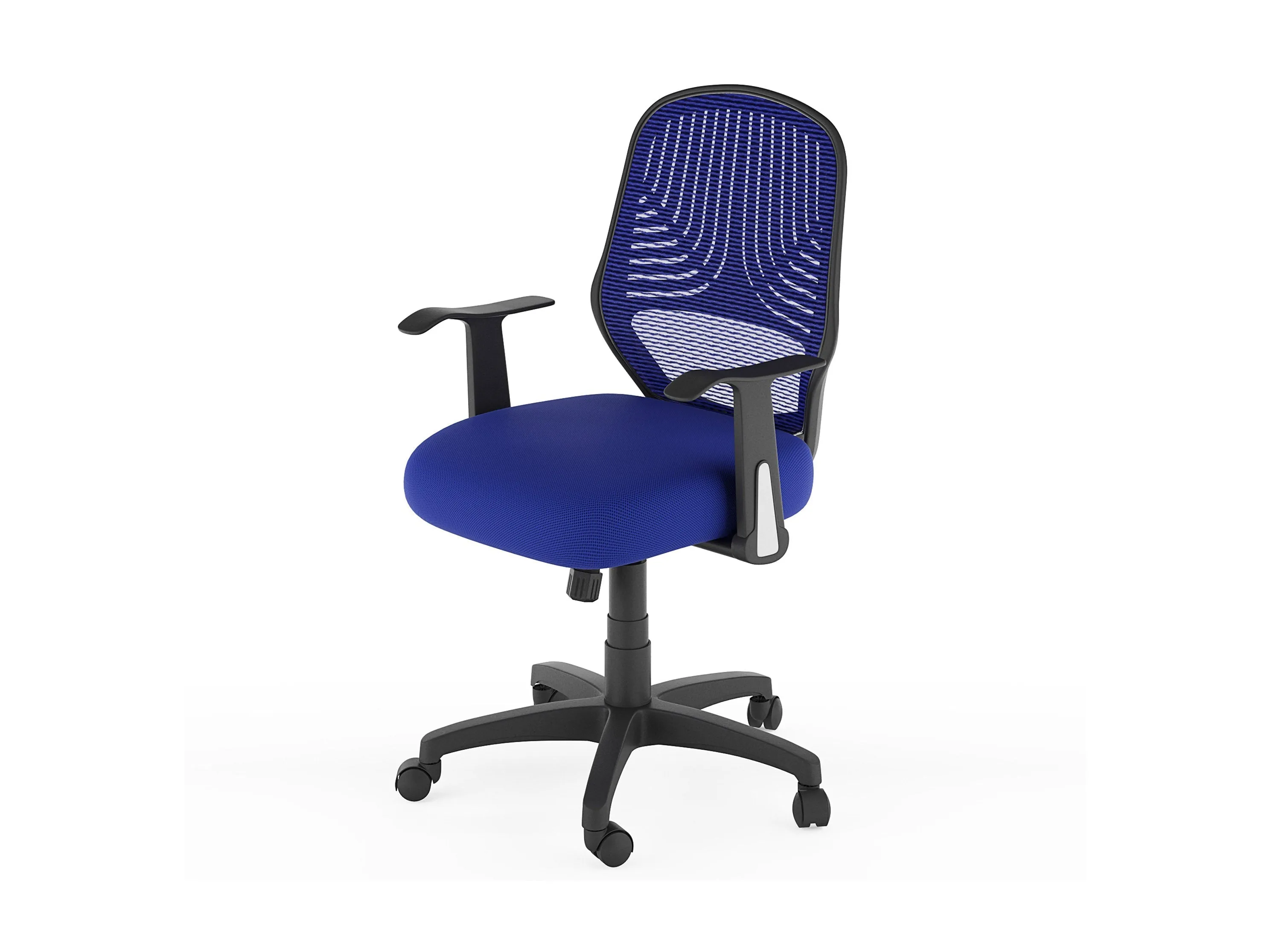 Blue Mesh Office Chair