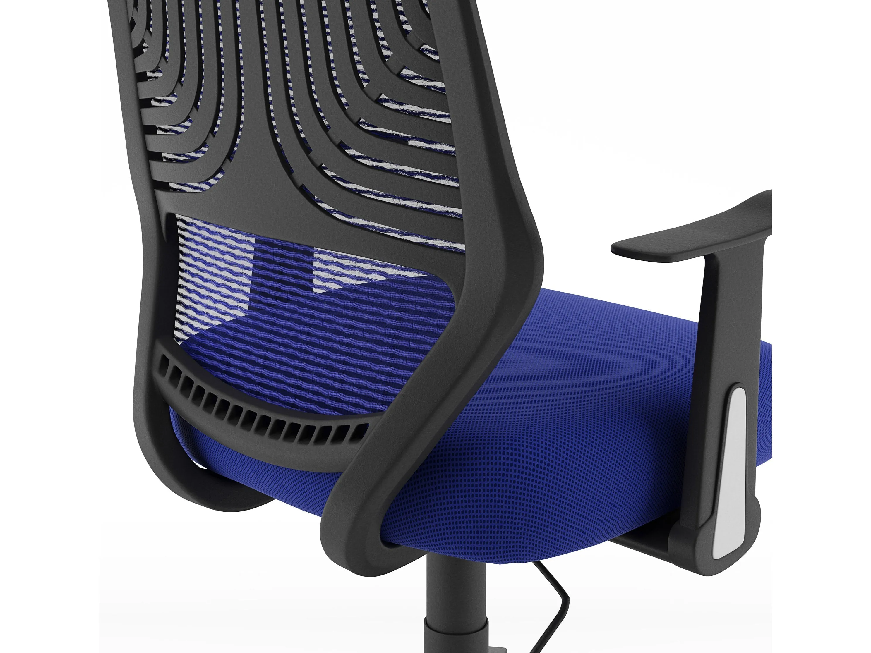 Blue Mesh Office Chair