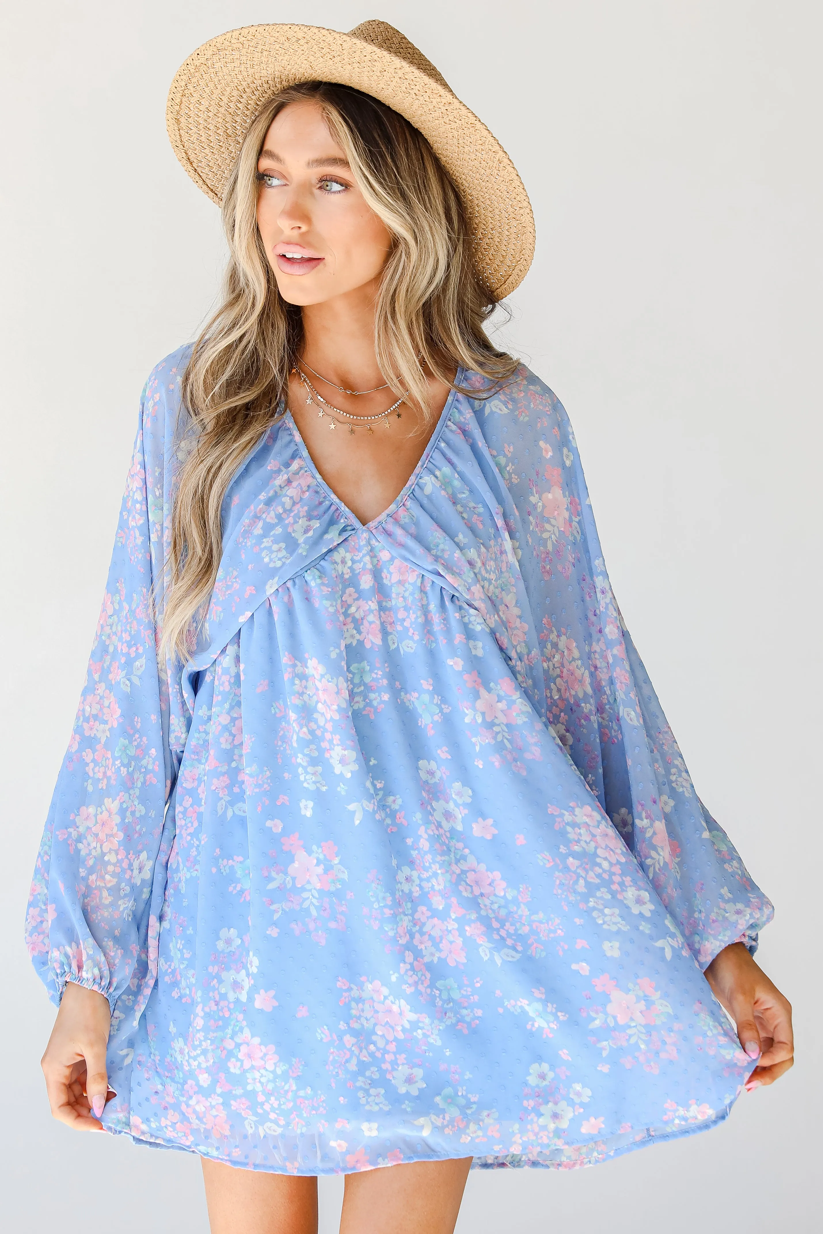 Boldly Blooming Floral Dress