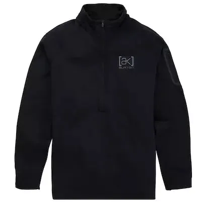 Burton Men's [ak] Helium Power Grid Half-Zip Fleece Black