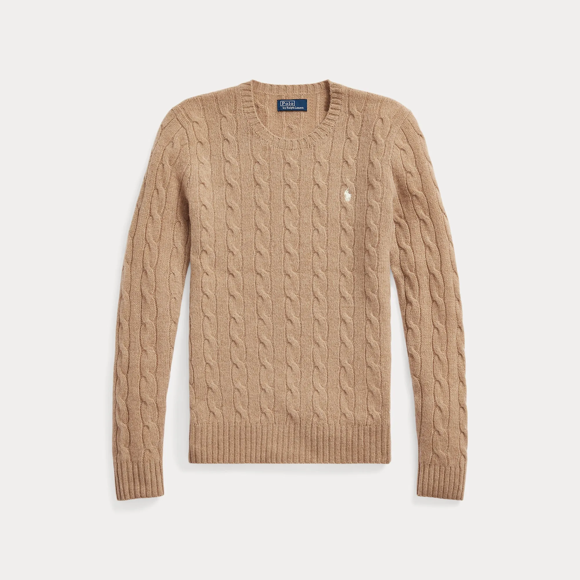 CABLE-KNIT SWEATER