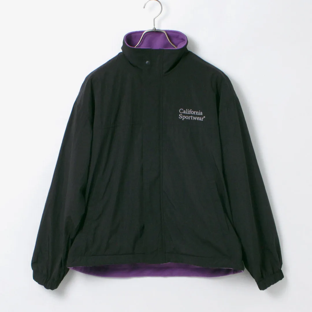 CALIFORNIA SPORTSWEAR / Reversible Sports Jacket Nylon