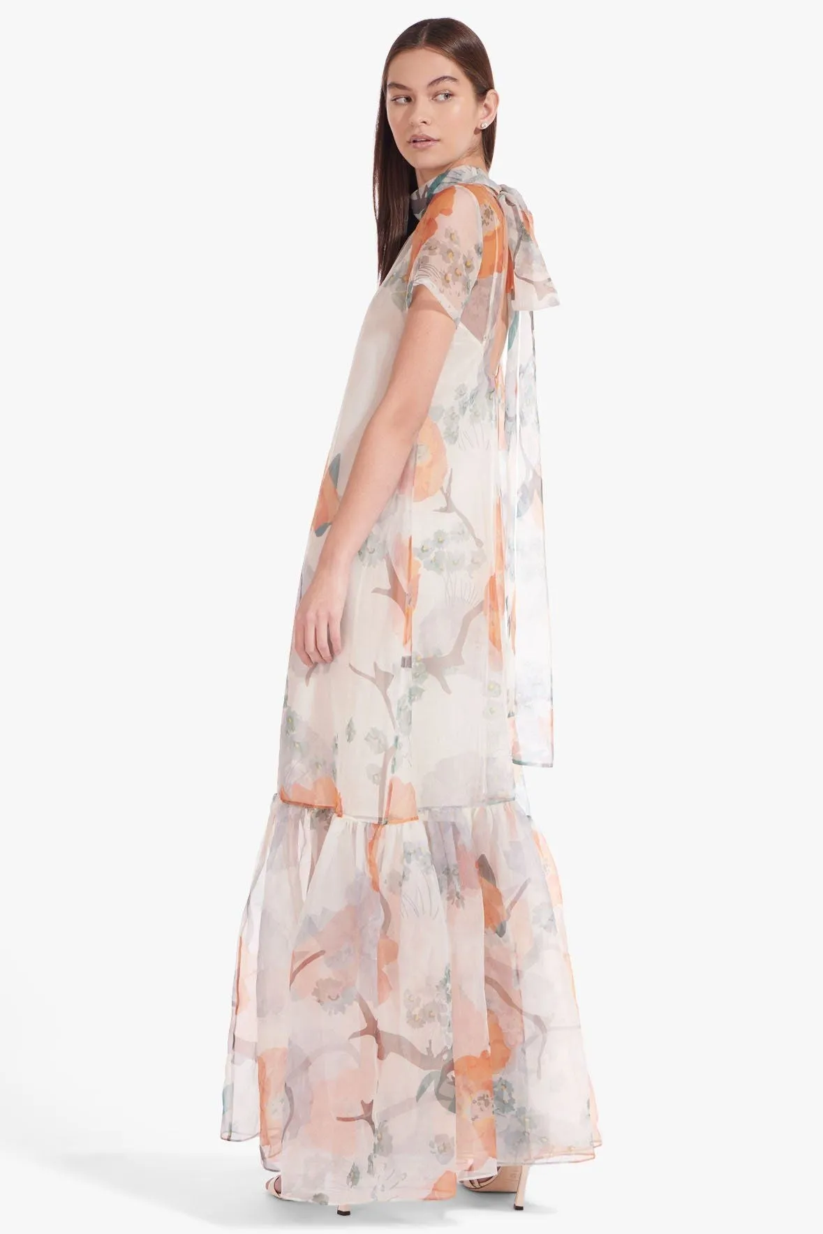 CALLUNA DRESS | CALIFORNIA POPPY IVORY