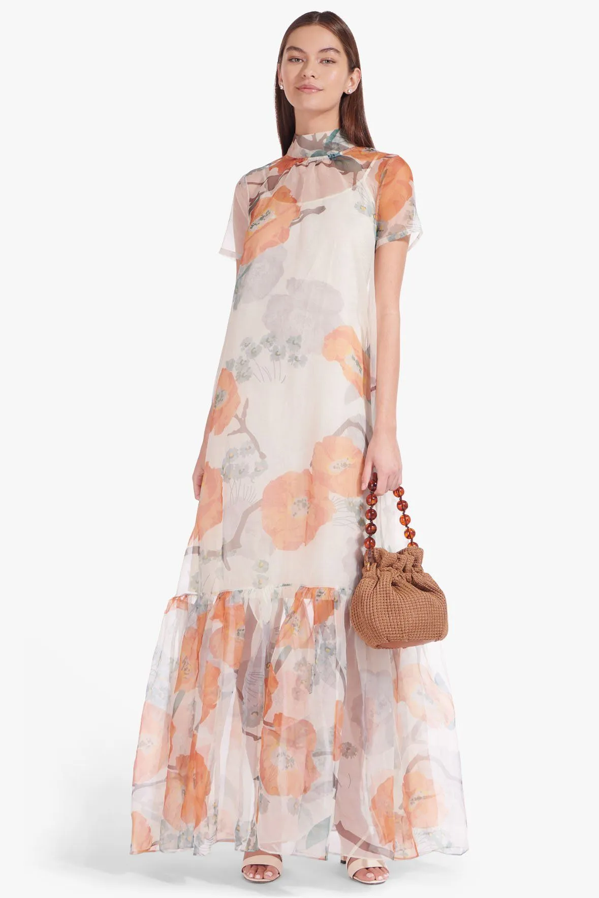 CALLUNA DRESS | CALIFORNIA POPPY IVORY