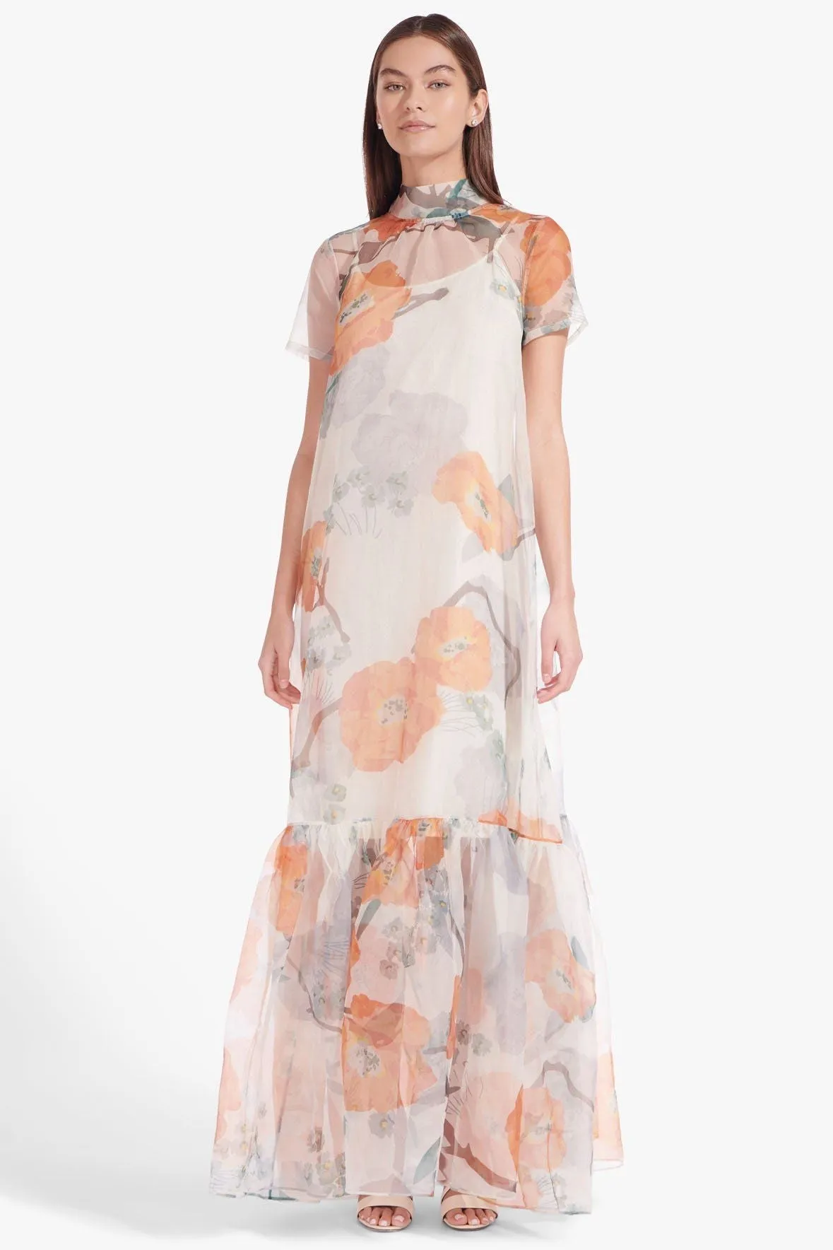 CALLUNA DRESS | CALIFORNIA POPPY IVORY