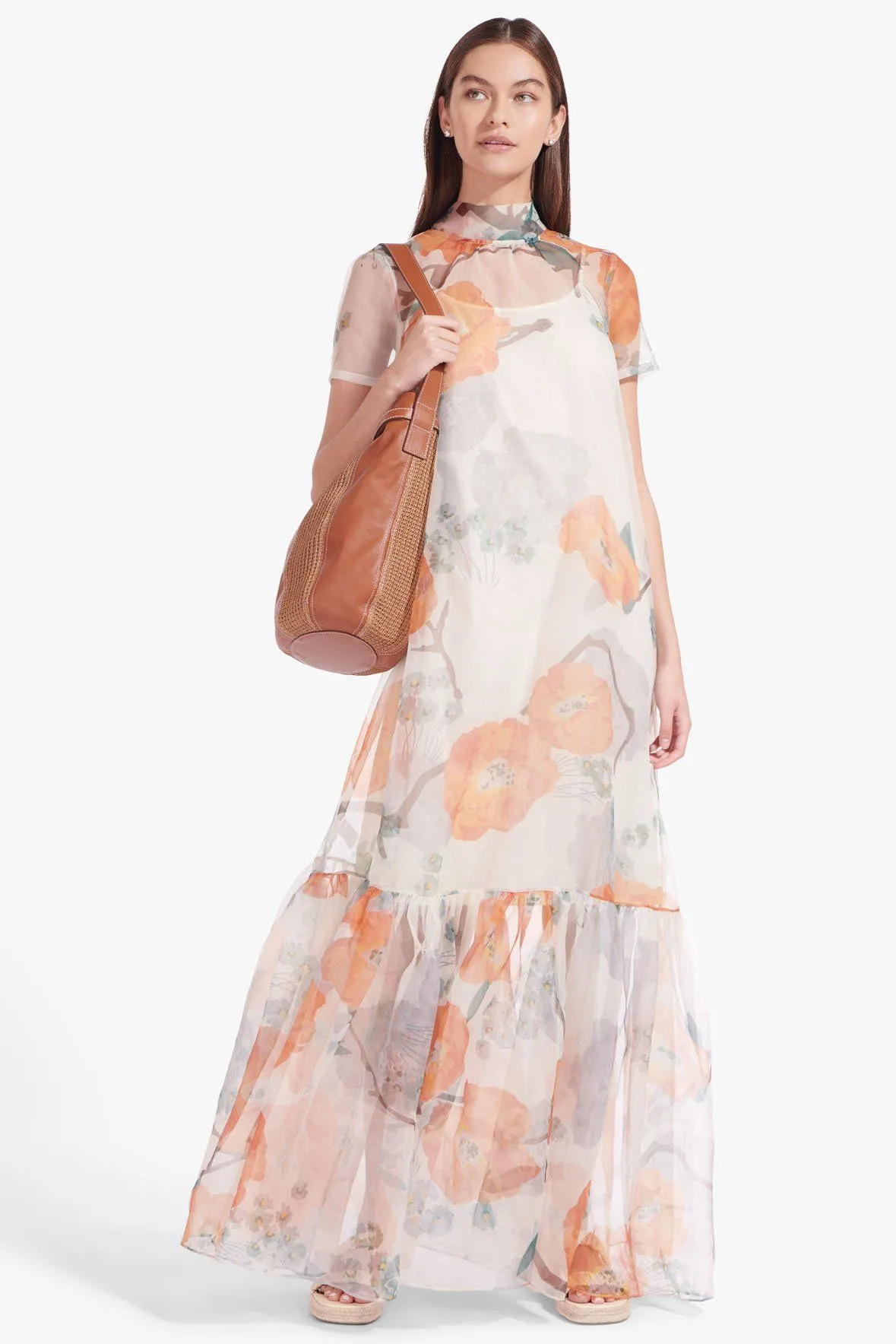 CALLUNA DRESS | CALIFORNIA POPPY IVORY