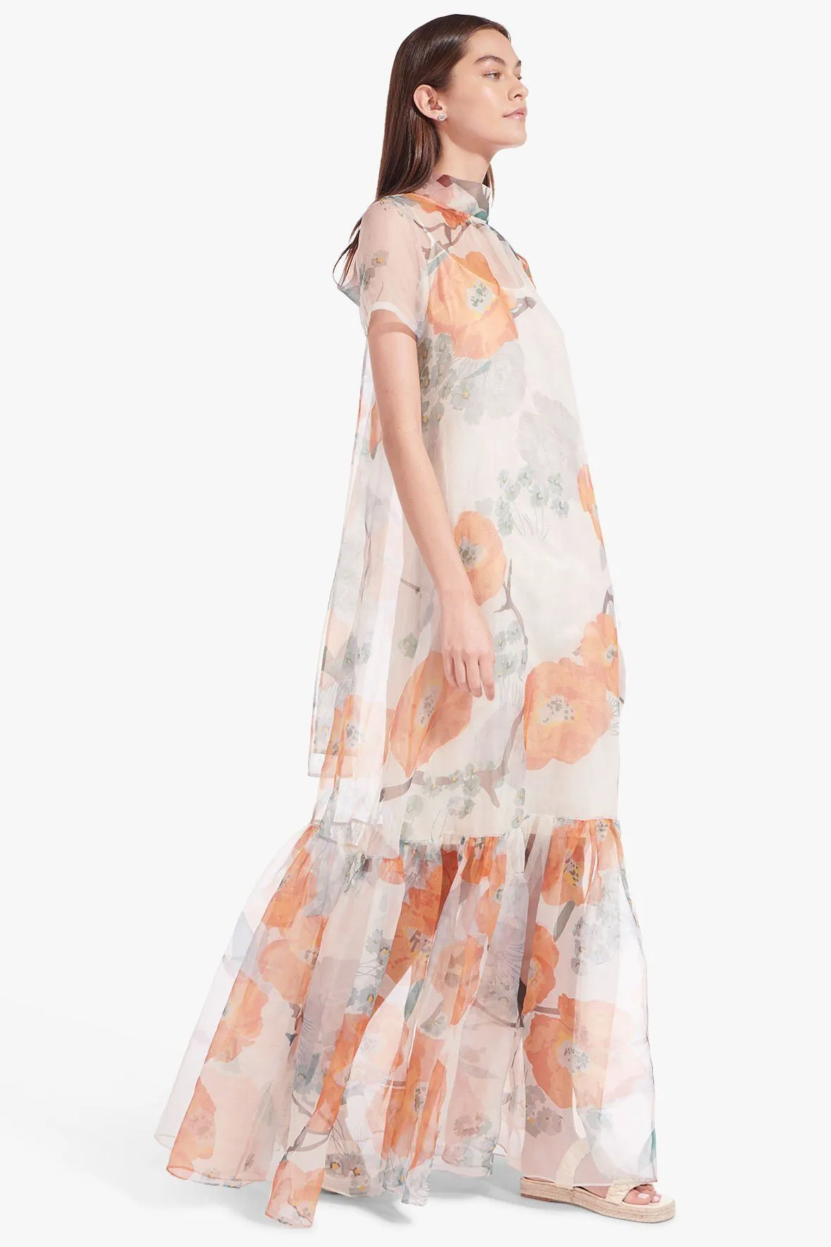 CALLUNA DRESS | CALIFORNIA POPPY IVORY