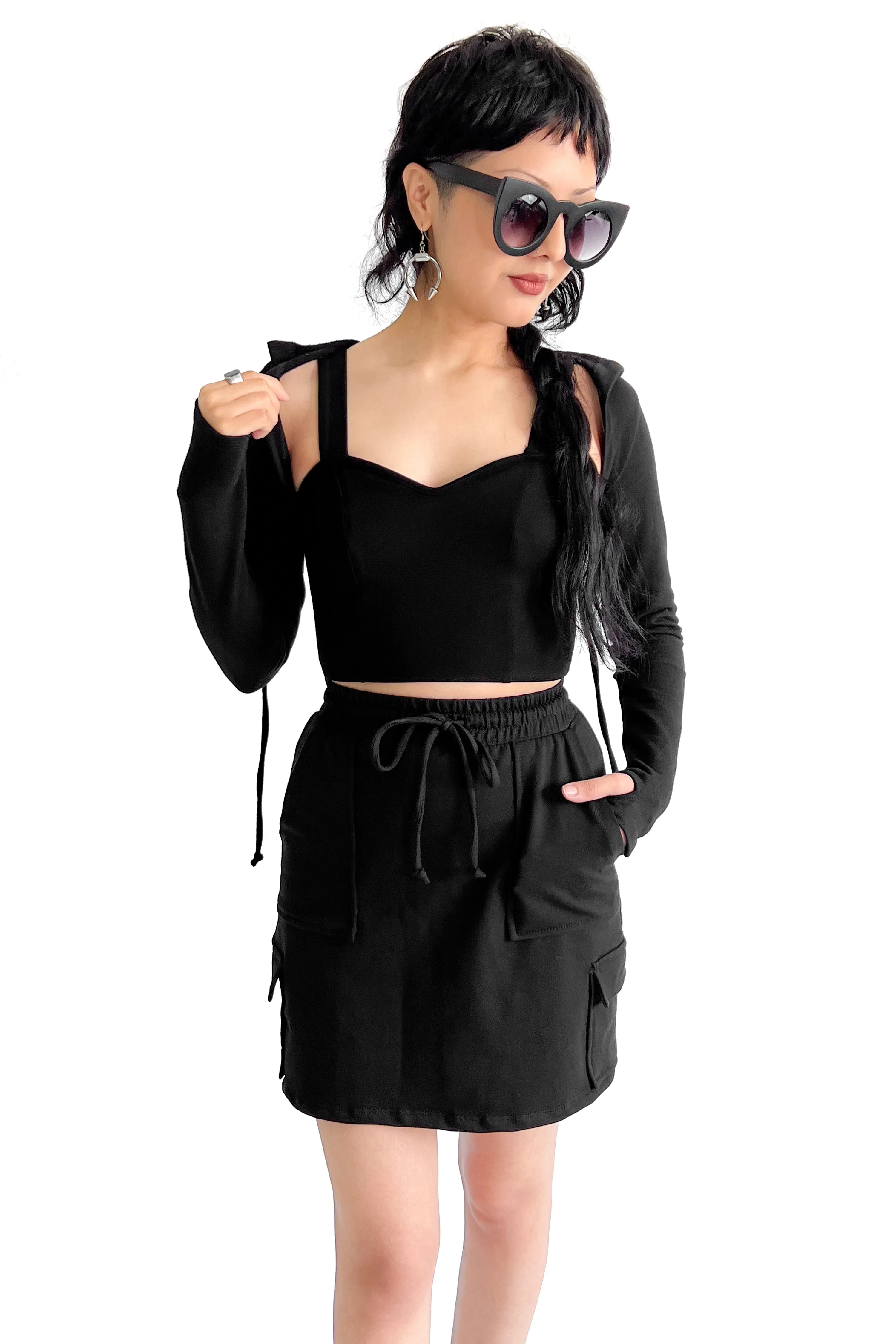 Cargo Mini Skirt - No Restock!